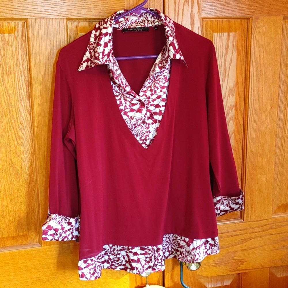 Violet & Claire 3/4 Sleeve Shirt